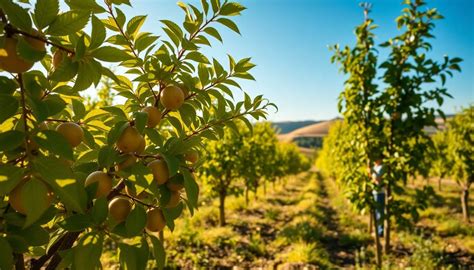 Infographie comparative : coût et période de plantation des arbres fruitiers