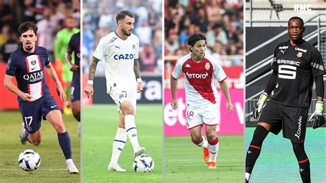 Tableau des transferts majeurs Ligue 1