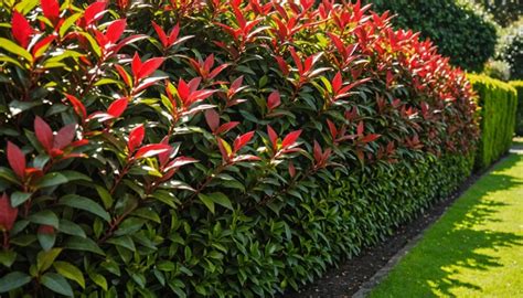 Tableau récapitulatif des caractéristiques du Photinia 'Carré Rouge'