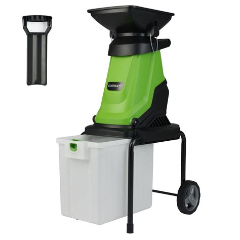 Broyeur de compost électrique en action