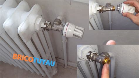 Illustration d'une vanne thermosta tique sur un radiateur