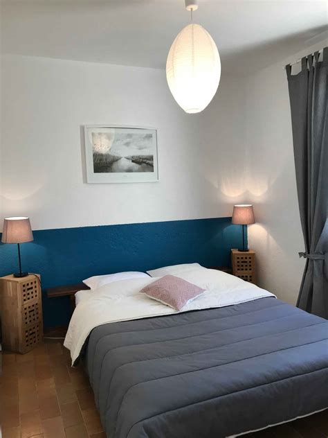 Chambre du Gîte Les Hortensias avec lit double
