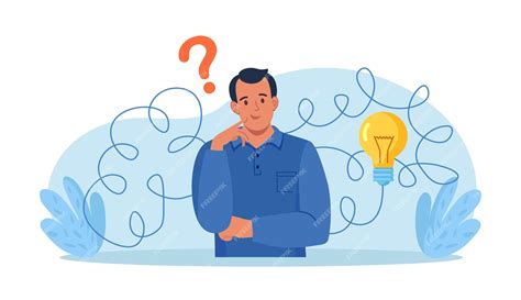 Illustration d'une personne réfléchissant à un message ambigu