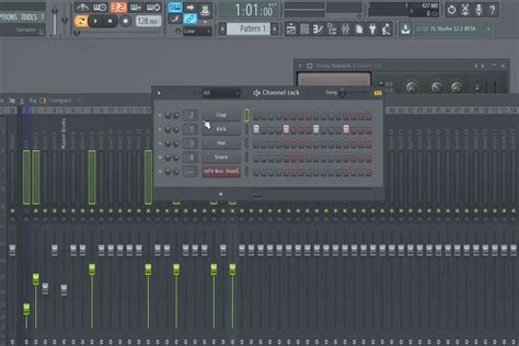 Interface du navigateur de VST dans FL Studio