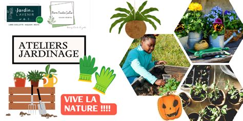 Photo d'un atelier pratique de jardinage en extérieur
