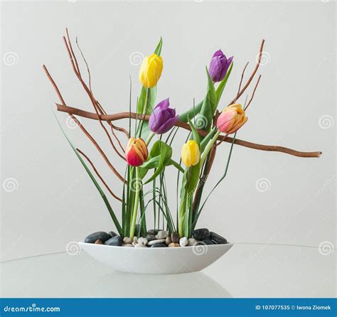 Composition florale artistique