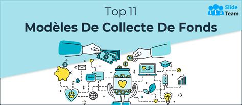 Infographie présentant différentes idées d'événements de collecte de fonds