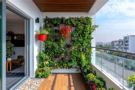Exemple de jardin vertical