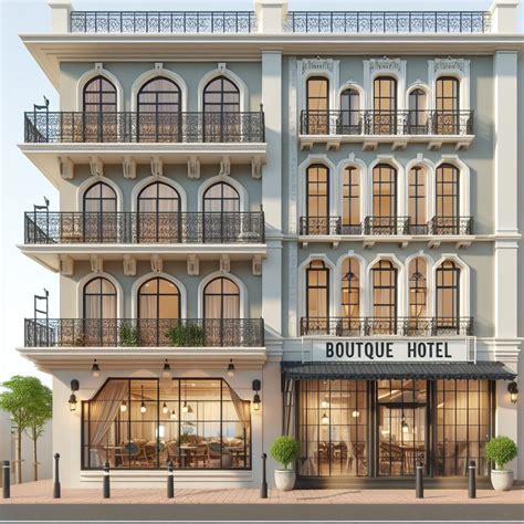 Façade d'un hôtel accueillant à Nice