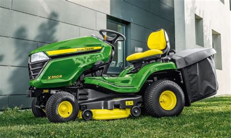 Tondeuse John Deere X350R avec kit mulching