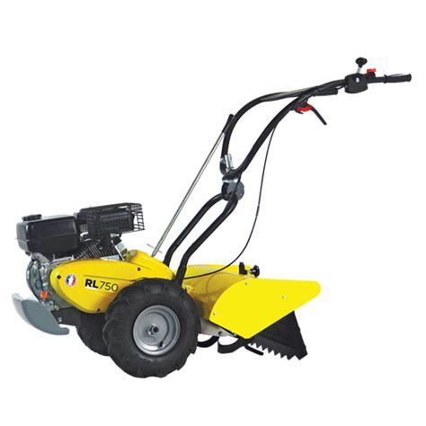 Motobineuse Roques et Lecoeur RL 721 Q en action dans un potager