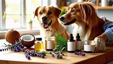 Produits naturels pour le soin du pelage canin