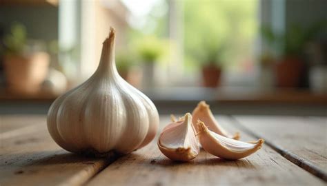 Gousses d'ail prêtes à être plantées