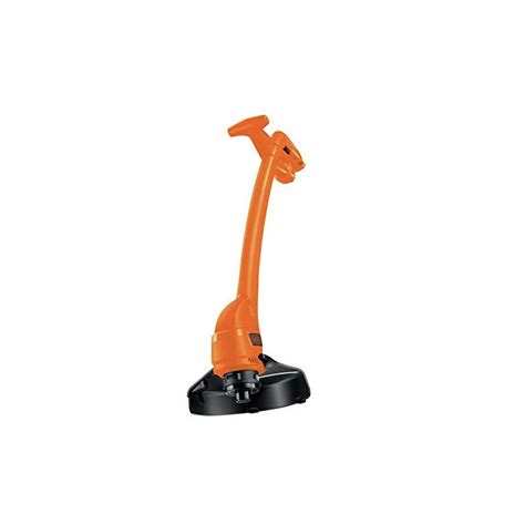 Schéma technique du coupe-bordure Black & Decker GL425 mettant en évidence le moteur, la tête de coupe et la poignée ergonomique