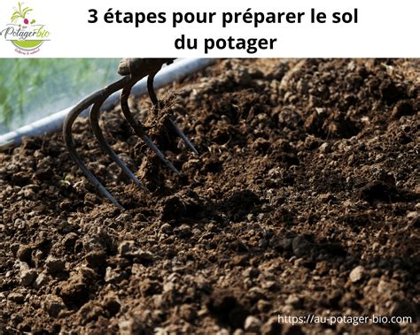 préparation du sol potager
