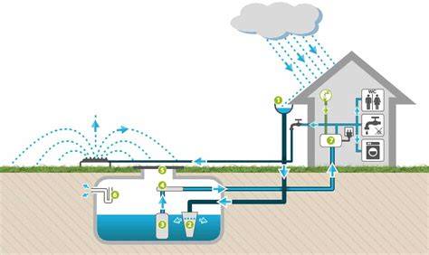 Système de récupération d'eau de pluie pour arrosage