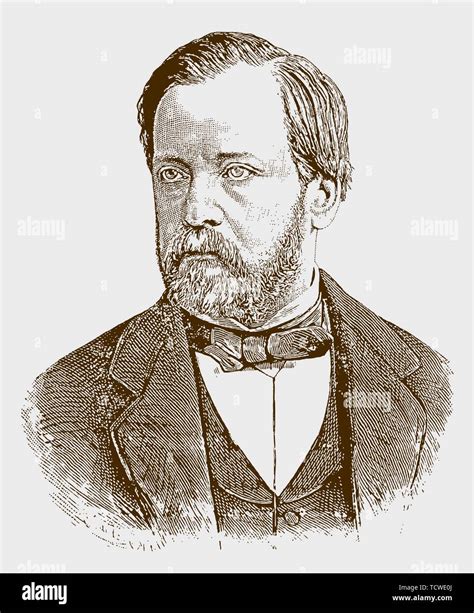 Portrait de Louis Figuier, vulgarisateur scientifique du XIXe siècle