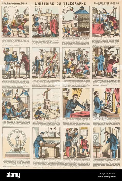 Planche gravée illustrant une invention du XIXe siècle