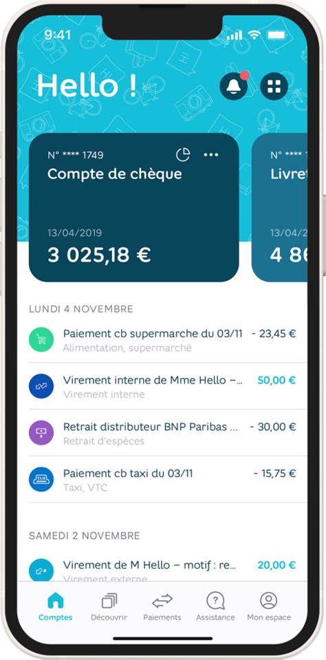Illustration d'un adolescent utilisant une application bancaire sur son smartphone pour gérer son budget