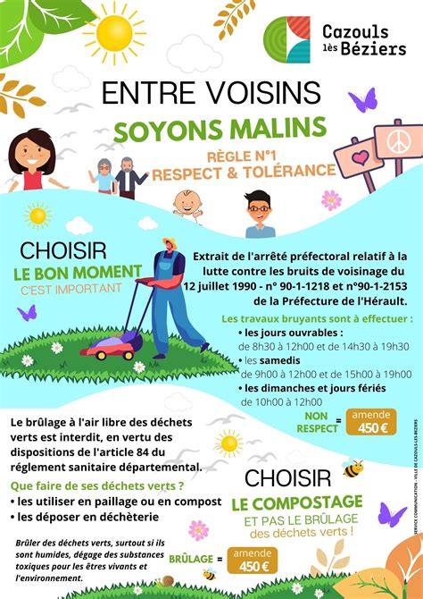 jardinage serein et respect du voisinage