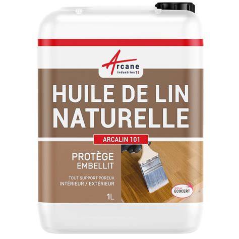 Application d'huile de lin sur un sol en terre cuite