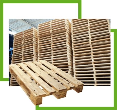 Palette en bois traitée