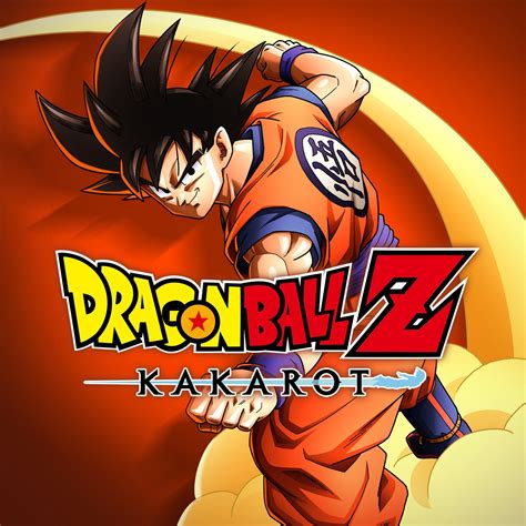 Dragon Ball Z Kakarot logo with Goku flying
