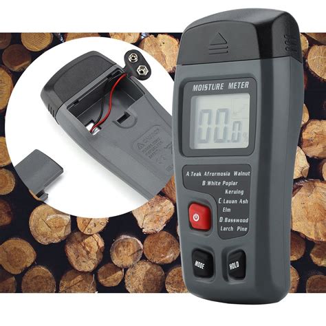 Exemple d'humidimètre pour bois de chauffage