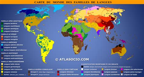 carte du monde illustrant les équivalents de l'expression dans différentes langues