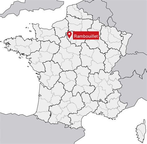 Carte de France avec des points indiquant la localisation des ressourceries spécialisées dans le jardinage