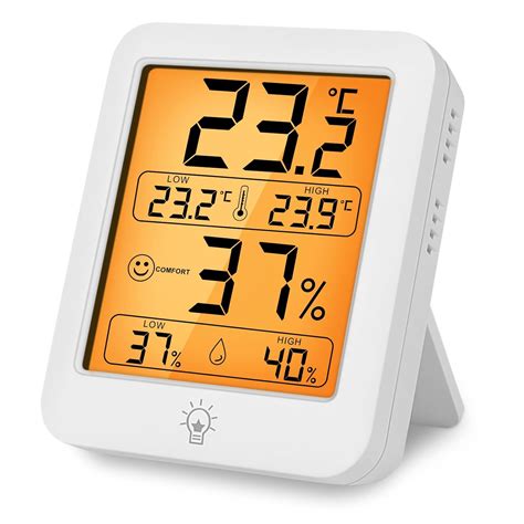 thermomètre et hygromètre indiquant les conditions idéales