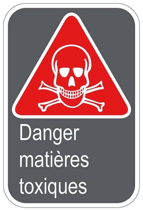 Signalisation : Danger, Plante Toxique
