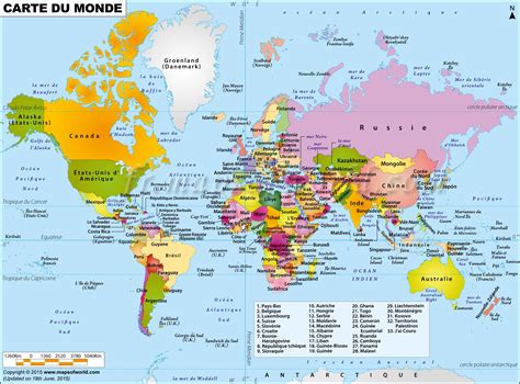 Carte du Monde des Douze avec des zones de récolte marquées