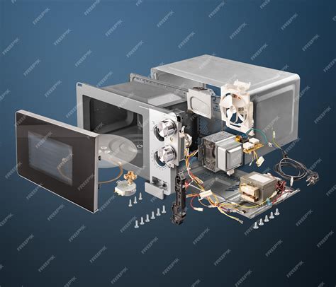 Vue éclatée d'un regard d'électrovannes