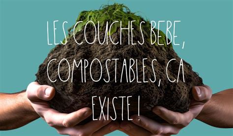 Infographie sur les couches de bébé compostables