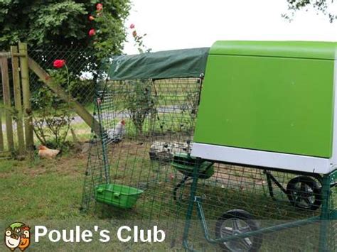 Schéma d'un poulailler mobile sur roues