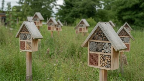 Hôtel à insectes pour encourager les auxiliaires au jardin