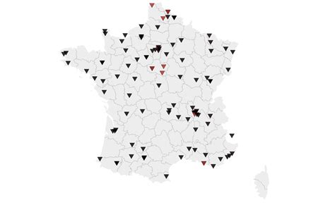 carte des points de récolte de l'Arrière-pays dravanien