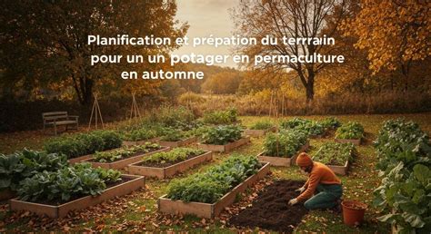 potager en permaculture en automne