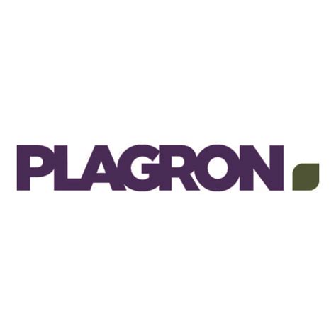 Logo Plagron et gamme de produits