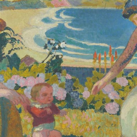 Maurice Denis, Les premiers pas de Domi, avec de petits hortensias