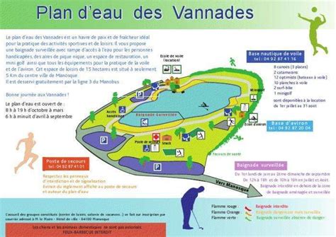 Plan d'eau des Vannades à Manosque