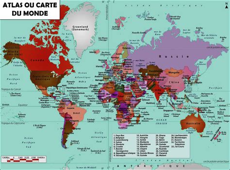 Carte mondiale des régions d'origine des hortensias