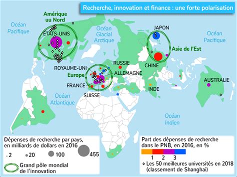 Carte mondiale des sites de production et filiales Monosem