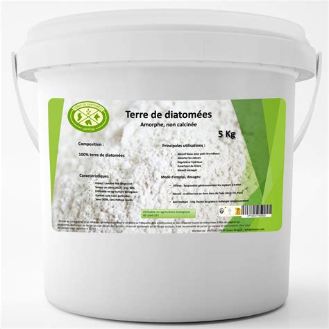 Sachet de terre de diatomée