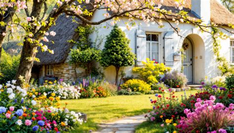 Jardin au printemps