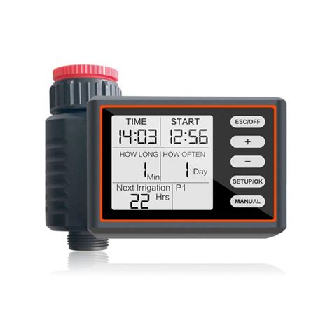 Programmateur d'arrosage automatique avec écran LCD