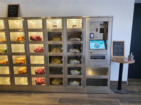 distributeur automatique de légumes frais