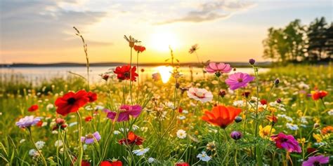 Champ de tubéreuses en fleurs sous un soleil estival