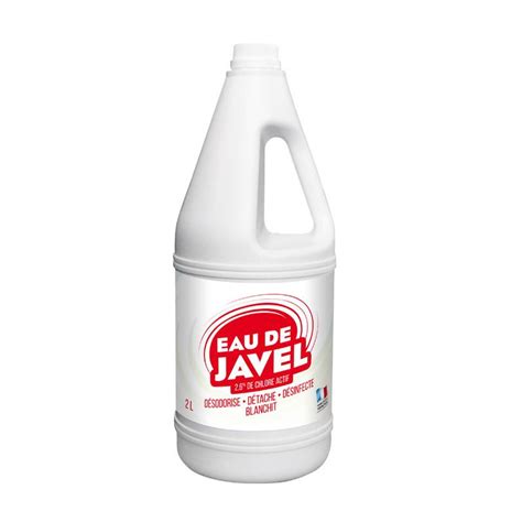 Flacon d'eau de Javel